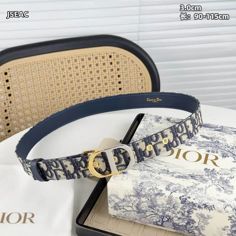 Dior belt 30mmX90-115cm 8L02